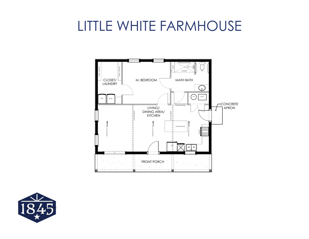 Little White Farmhouse